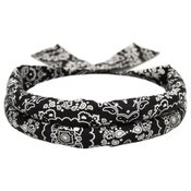 Black Paisley Cotton Cooldanna